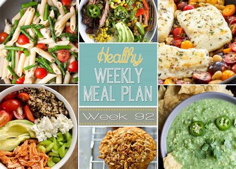 What is a healthy meal plan