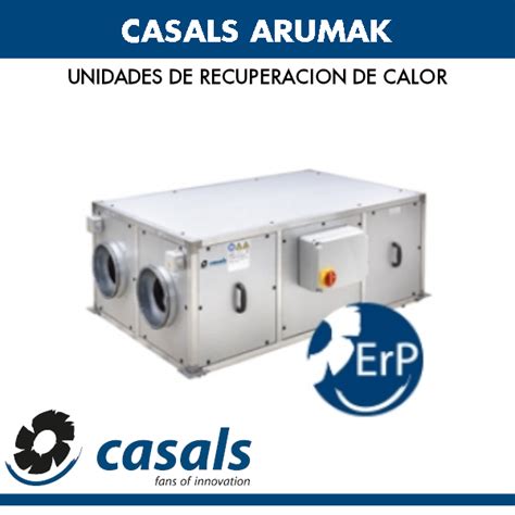 What is a heat recovery unit and its composition - Casals