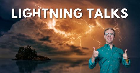 What is a lightning talk. Things To Know About What is a lightning talk. 