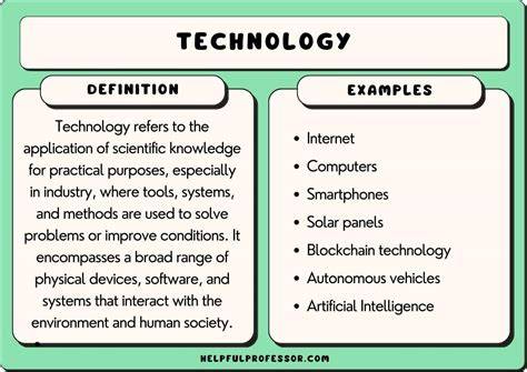 What is a non example of technology