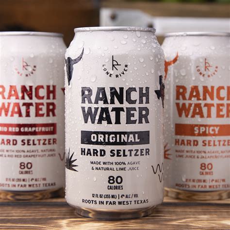What is a ranch water. "Ranch water is a Texas-style, bubbly cocktail— it's a twist on a house margarita that offers the tangy lime, but with less sweetness." This summary makes perfect sense, since ranch water is ... 