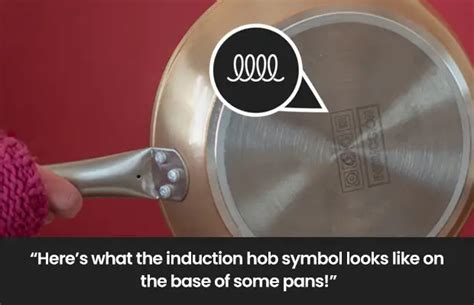 What is a symbol for suitability of cookware for induction hobs?