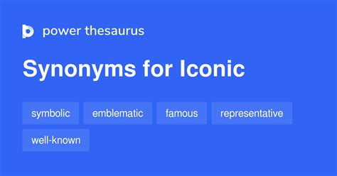 What is a synonym of iconic? - ADL Magazine