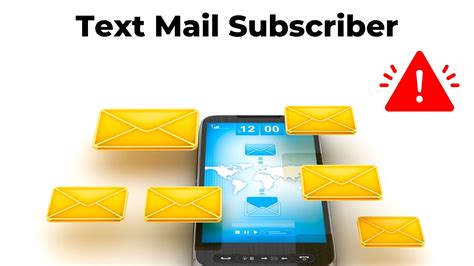 A text mail subscriber is an individual or organization that has opted in to receive messages, updates, and notifications via their mobile phone through text ….