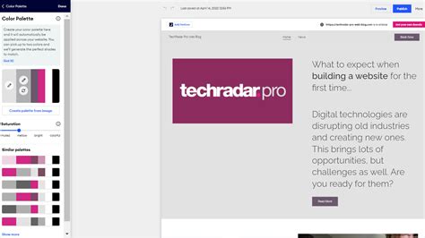 What is a website color scheme TechRadar