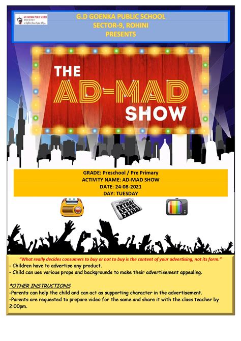 What is ad mad show