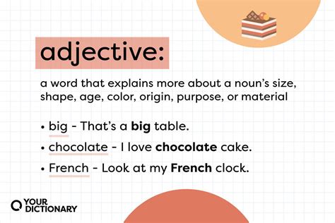 What is an Adjective: Definition & Types - LearnVern