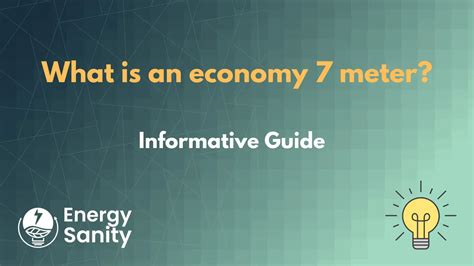 What is an Economy 7 meter? Understanding Economy 7