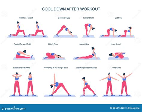 What is an example of a cool-down activity