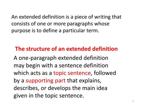 What is an extended definition example? – KnowledgeBurrow.com