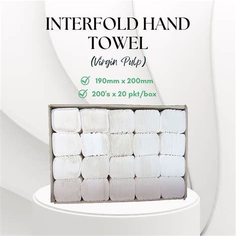 What is an interfold hand towel?