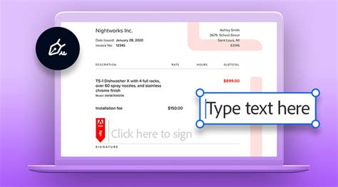 What is an invoice How to write an invoice Adobe Acrobat Sign