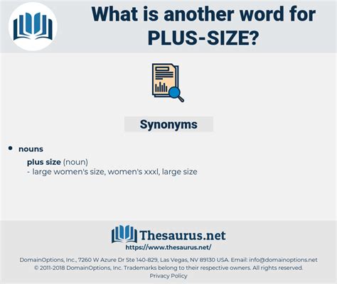 What is another word for "plus size"?