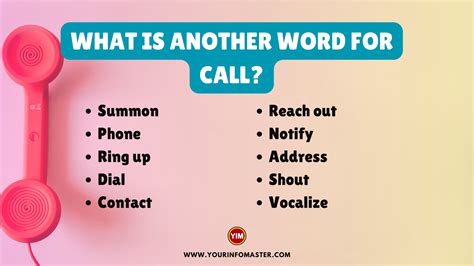 What is another word for answer the call - WordHippo