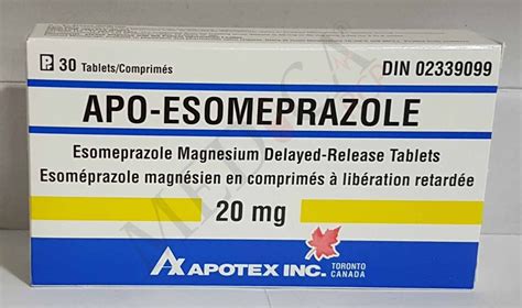 What is apo esomeprazole used for
