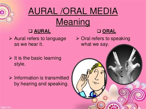 The definition of aural is a characteristic or virtue that embodies a person or a trait or quality that appears to radiate from someone or something. An example of something that can …. 