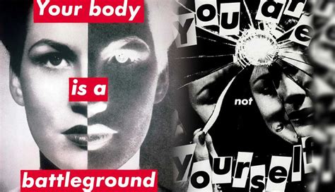 What is barbara kruger known for