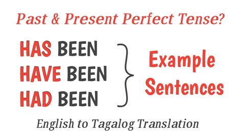 What is been in tagalog