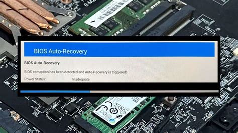 Here’s how to fix BIOS corruption: 1. Use the Dell BIOS reco