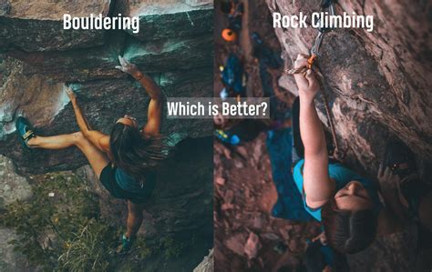 What is bouldering vs rock climbing.  While both .  While they share common principles, they co...