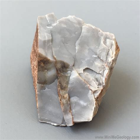 Chert and flint are microcrystalline varieties of quartz. Their 