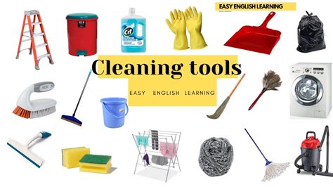 What is cleaning equipment and what are their uses?