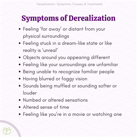 What is derealization
