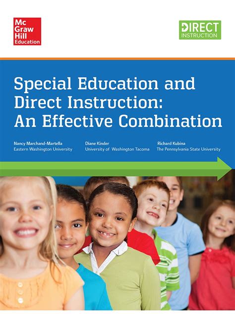 What is direct instruction in special education. Studies evaluating the effectiveness of direct instruction curricula and teaching procedures are reviewed and, in some instances, critiqued. The six studies … 