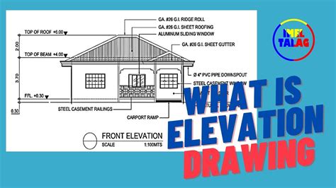 What is elevation drawing YouTube