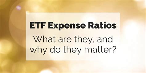 ETFs charge fees for fund expenses that are expressed as a percentage of the fund’s net asset value. The fees are referred to as operating expense ratios (OERs) and typically range from 0.10% to .... 