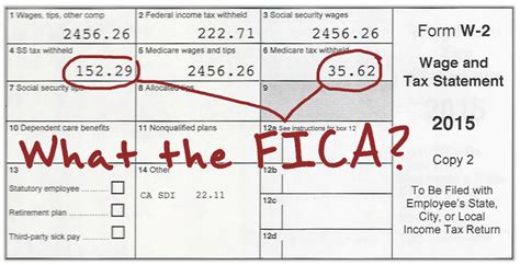 FICA wages go in Boxes 4 and 6. Overall wages go in Box 1, and they include FICA wages. You must prepare a separate Form W-2 for each household employee if you have more than one. Send Copy A of the W-2 to the Social Security Administration, along with Form W-3, which acts as something of a transmittal letter.. 