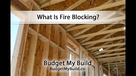 What is fire blocking.  This guide lists the supplies needed and breaks down t...
