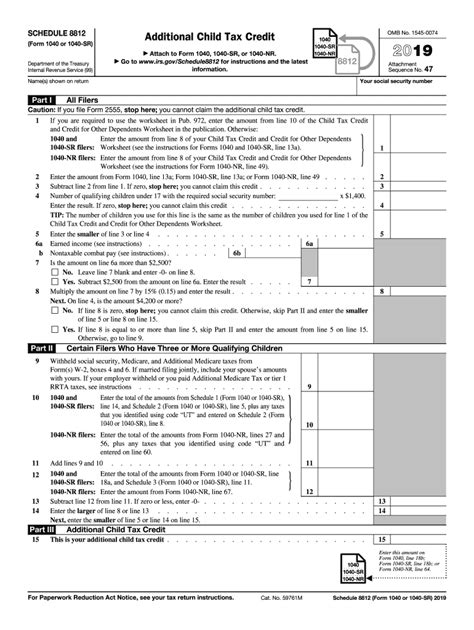 What is form 8812. Child Tax Credit: The Child Tax Credit is given to taxpayers for each qualifying dependent child who is under the age of 17 at the end of the tax year . Currently, it's a $1,000 nonrefundable ... 
