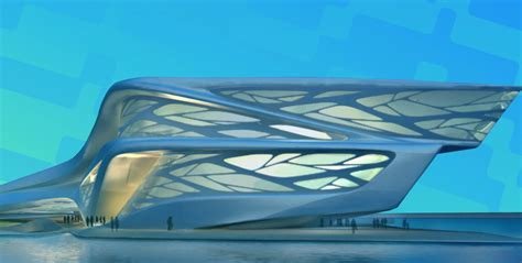 What is futuristic style architecture