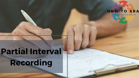 There are two types of interval recording: whole interval (an observer indicates whether the behavior occurred for the entire time interval) and partial interval (an observer indicates whether the behavior occurred at any point during the time interval).. 