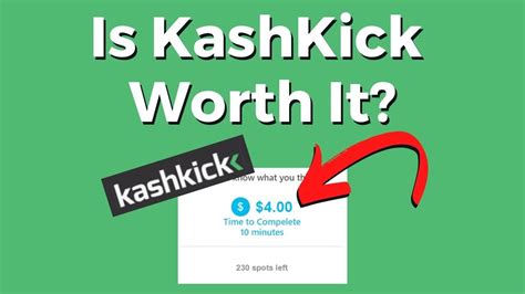 What is kashkick. KashKick. Similar to Swagbucks, KashKick also has additional ways to earn money on the site. On the platform, you can also earn money by watching videos, surfing the web, and by finding the best deals online. They offer one of the lower-payout thresholds at $5, and they deposit your money very quickly and … 