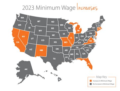 What is minimum wage in Missouri and Illinois in 2024?