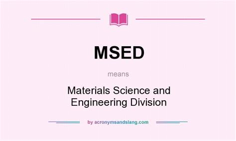 What is msed. Things To Know About What is msed. 