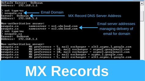 MX (Mail Exchanger) records specify and prioritize the incoming mail servers that receive email messages sent to your domain name. There is often no need to modify your MX records. Sometimes you have to update them if you host a website with one network (such as ours) but you have email hosted in another. Normally, you have multiple MX records ...