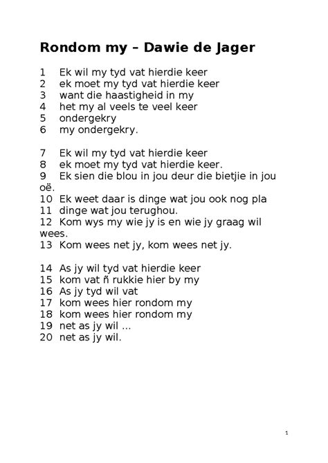 What is my in afrikaans