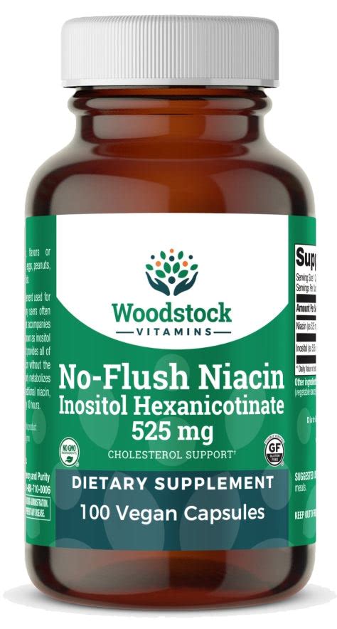 What is no flush niacin used for
