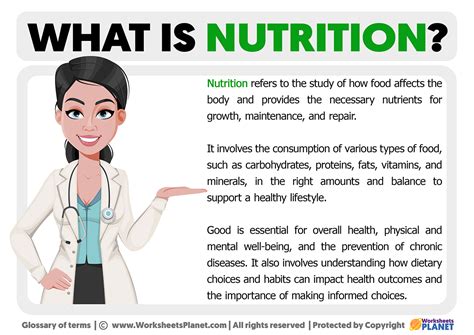 What is nutrition