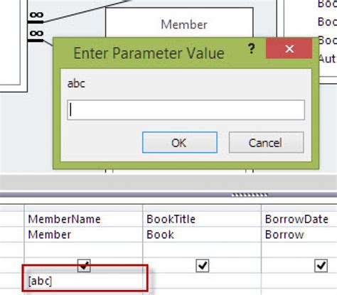 What is parameter value in ms access.  Subscribe to this forum Receive email notification whe...