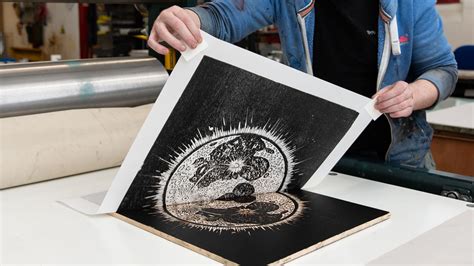What is relief printmaking