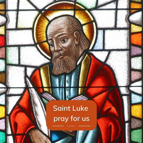 What is saint luke known for