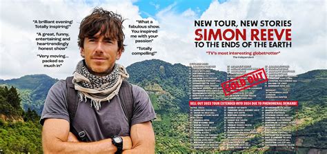 What is simon reeve doing now