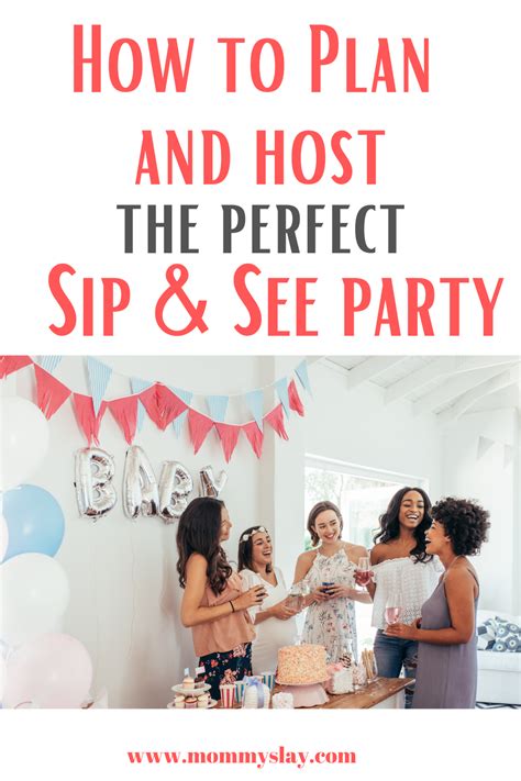 What is sip and see party