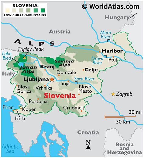 Slovenia is located in central Europe and borders I