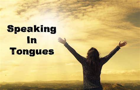 What is speaking in tongues. Things To Know About What is speaking in tongues. 