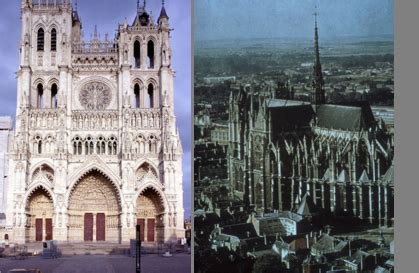 What is special about the amiens cathedral quizlet